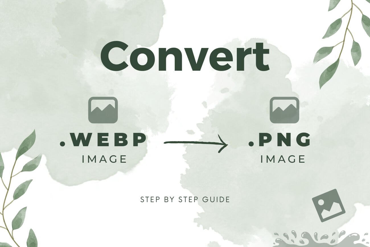 how to change webp file format to png file