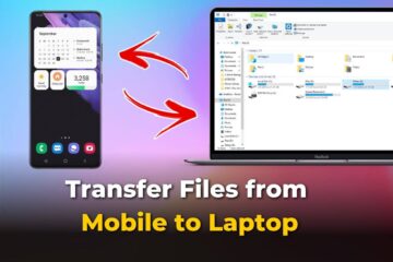 How to transfer files from mobile to laptop