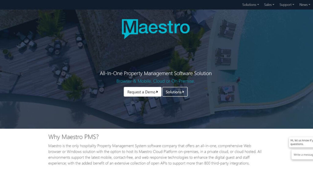 maestro hotel management