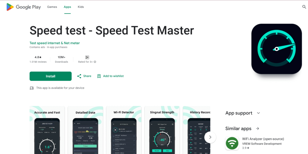 Speed Test Master