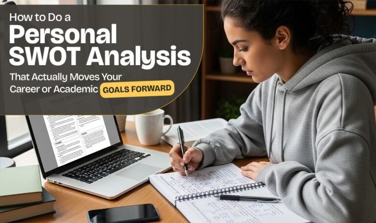 How to Do a Personal SWOT Analysis That Actually Moves Your Career or ...