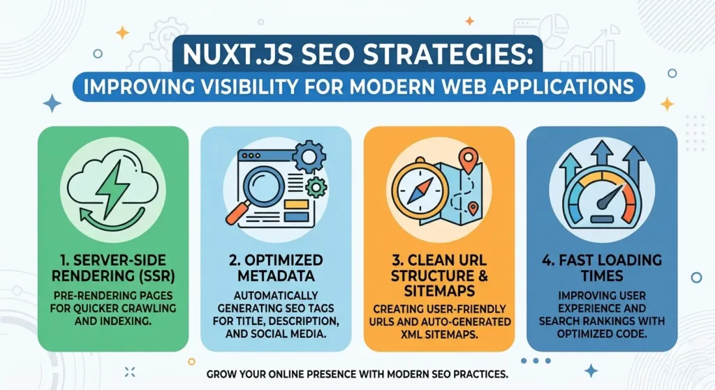 Nuxt.Js SEO Strategies: Improving Visibility for Modern Web Applications
