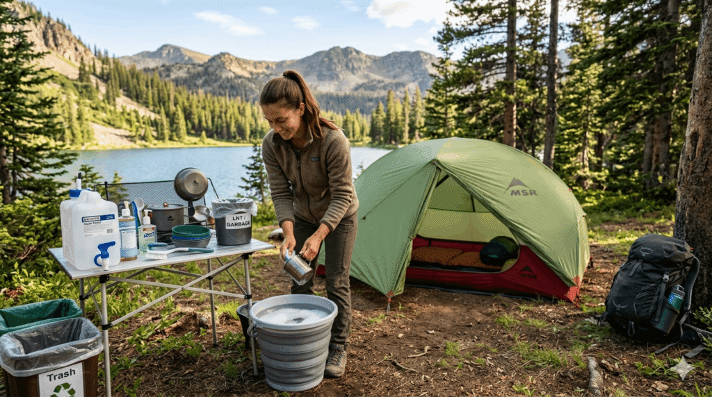 How To Maintain Cleanliness During Camping