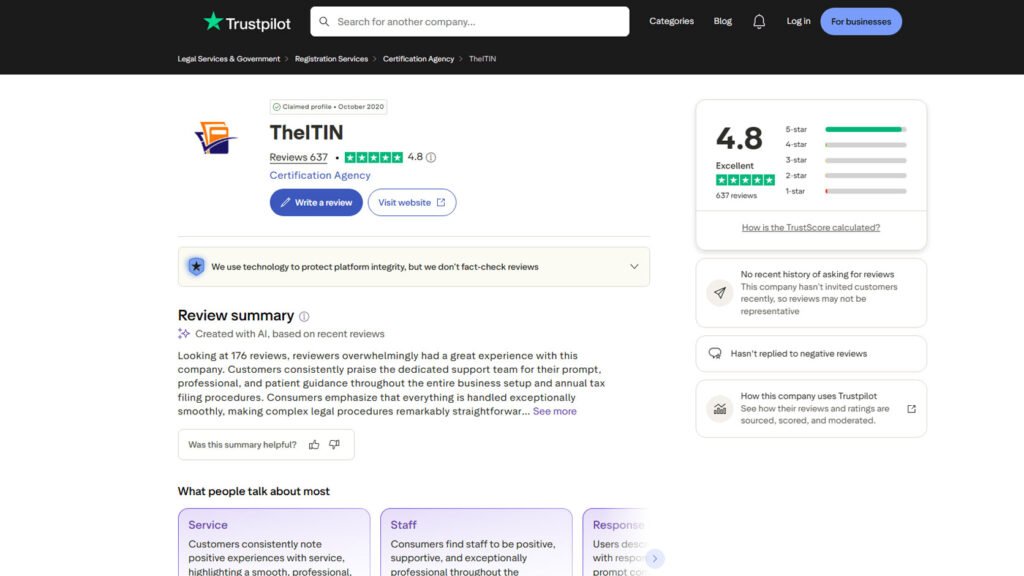 theitin.com review trustpilot